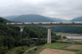 立場川鉄橋を行く上りあずさ 立場川鉄橋を行く上りあずさ
