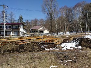 またお家が建つようです